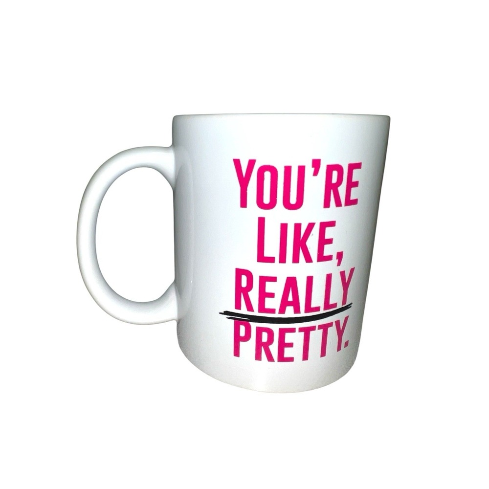 Mean Girls Regina George White‎ Mug You're Like Really Pretty Mean Girls Musical - Picture 3 of 6